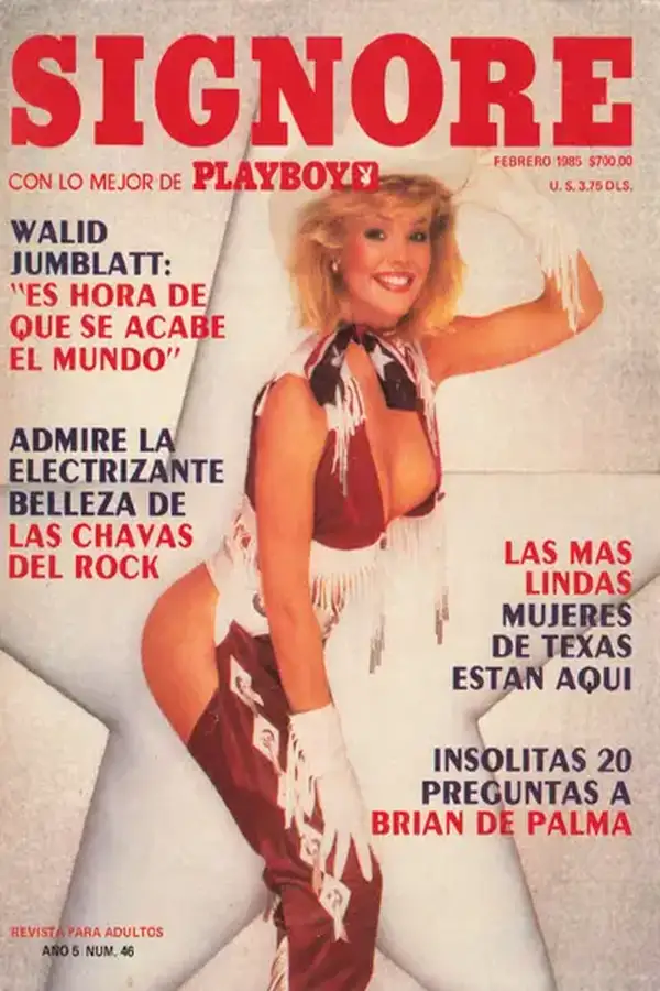 Playboy Mexico - February 1985 Cover